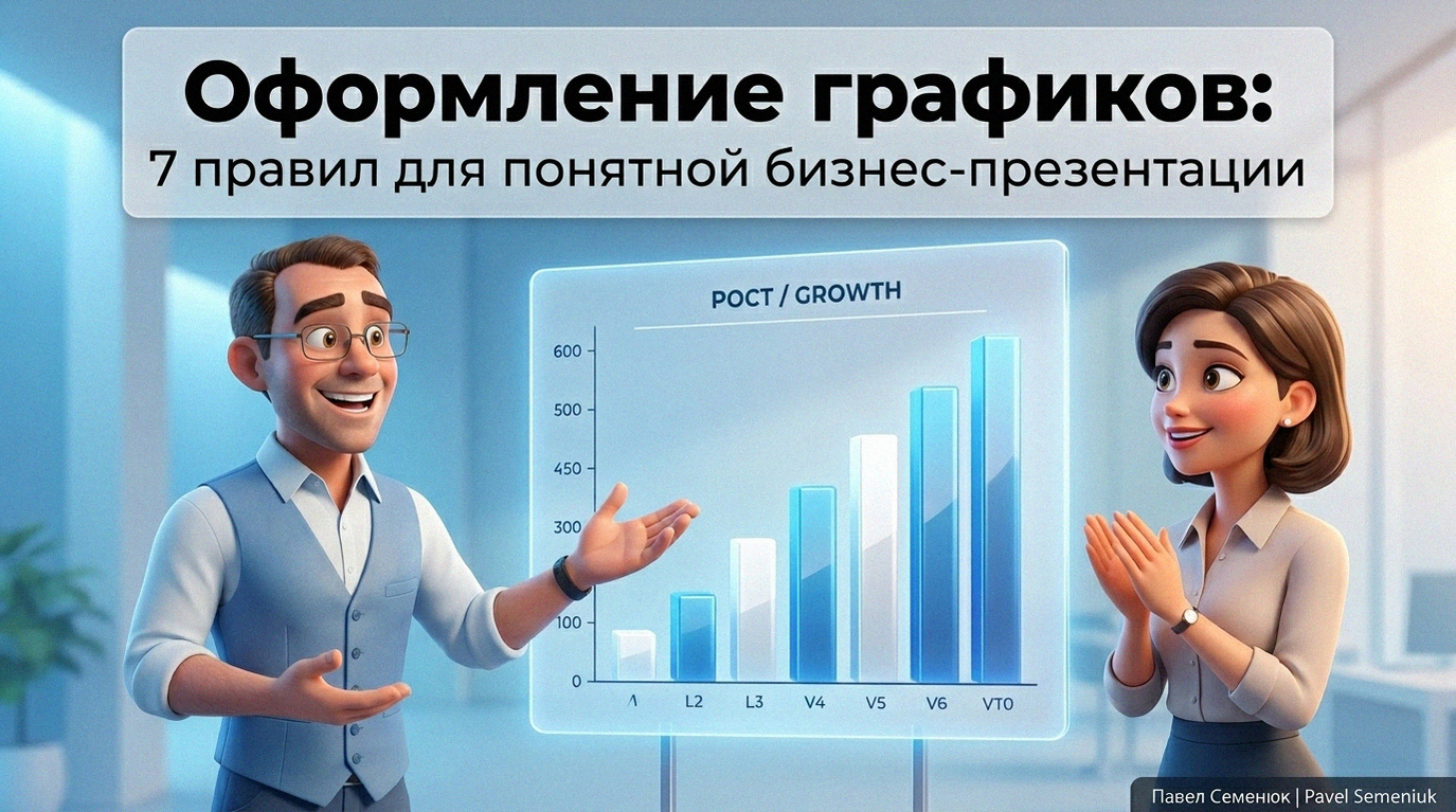 3D-иллюстрация в стиле Pixar: мужчина и женщина обсуждают растущий график в светлом офисе