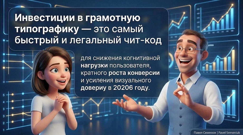 Презентации на заказСчастливые 3D-персонажи мужчина и женщина смотрят на светящийся текст об инвестициях в типографику на фоне графиков роста