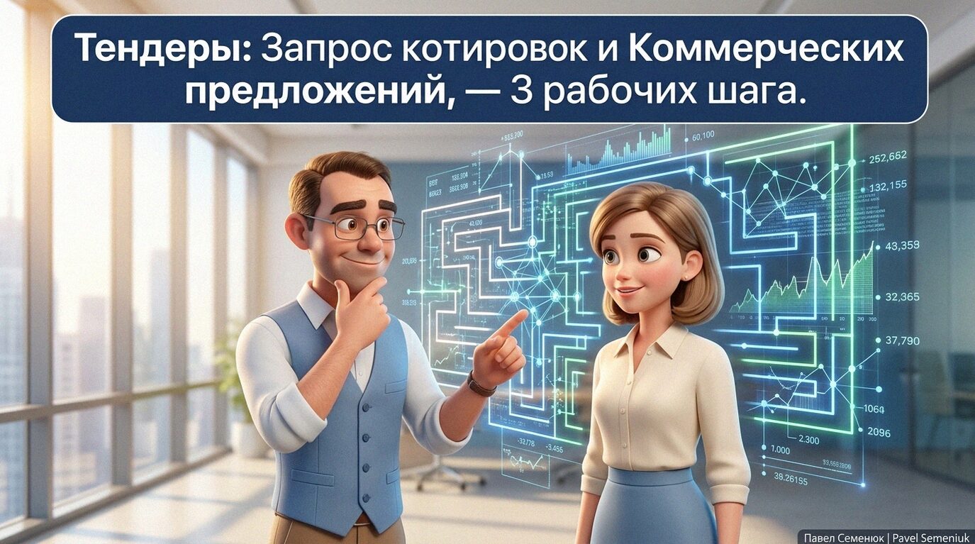 Мужчина в очках и девушка-коллега в современном офисе увлеченно изучают парящий светящийся голографический лабиринт из графиков и цифр